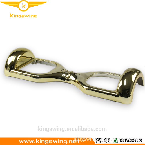 2017 Gold Chrome Replacement Outer Cover Case Shell Repair for 6.5 inch Smart Self Balance Wheel Electric Scooter Spare Parts